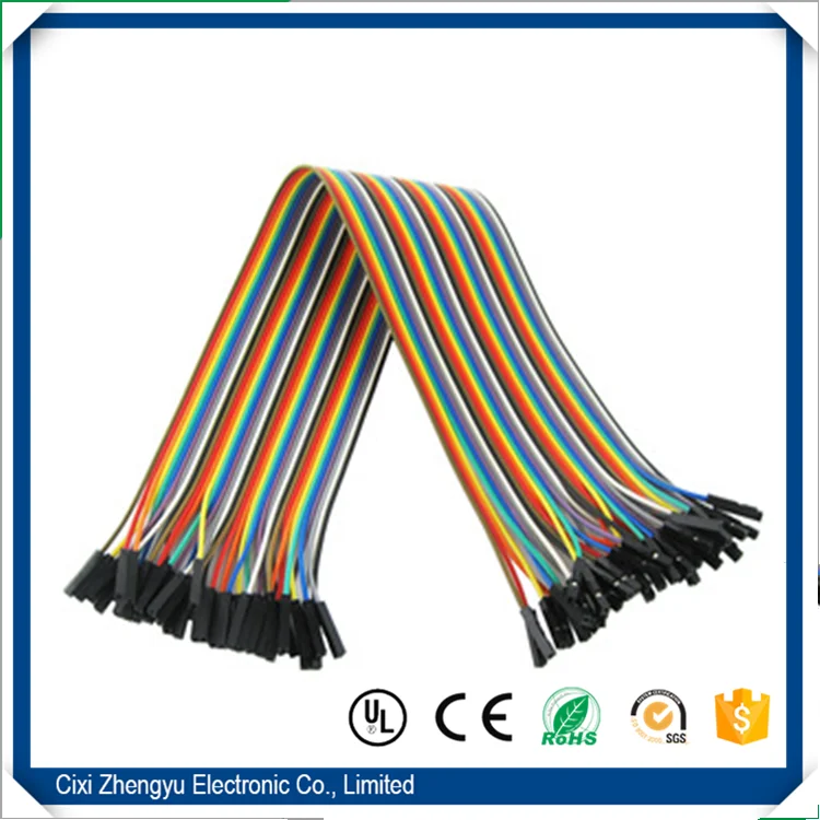 40P Dupont Female to Female Jumper Wire