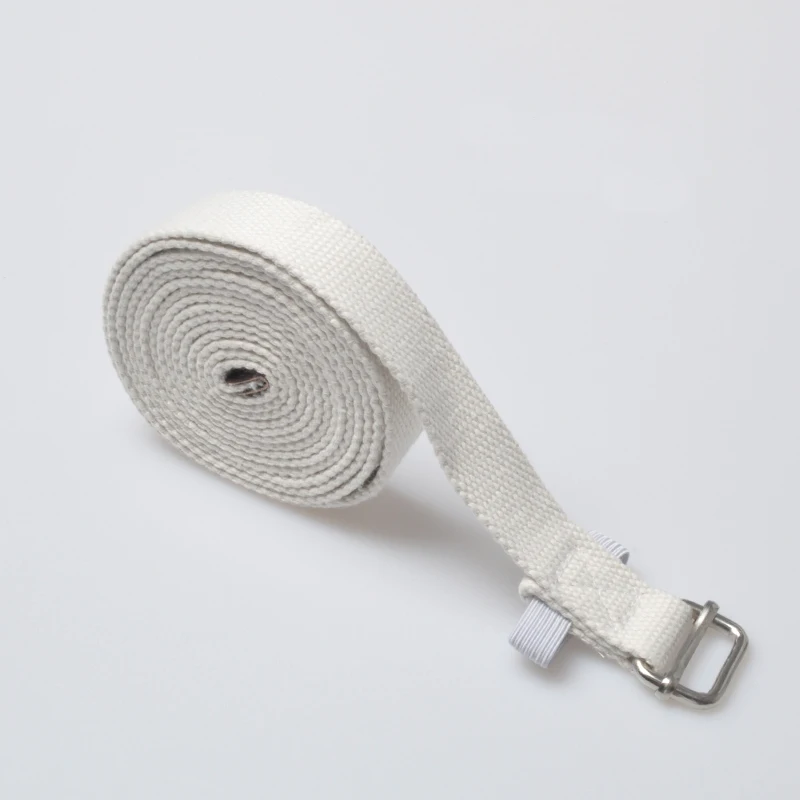 
Durable Cotton Exercise Yoga Straps With Elastic Rope for Stretching and General Fitness 
