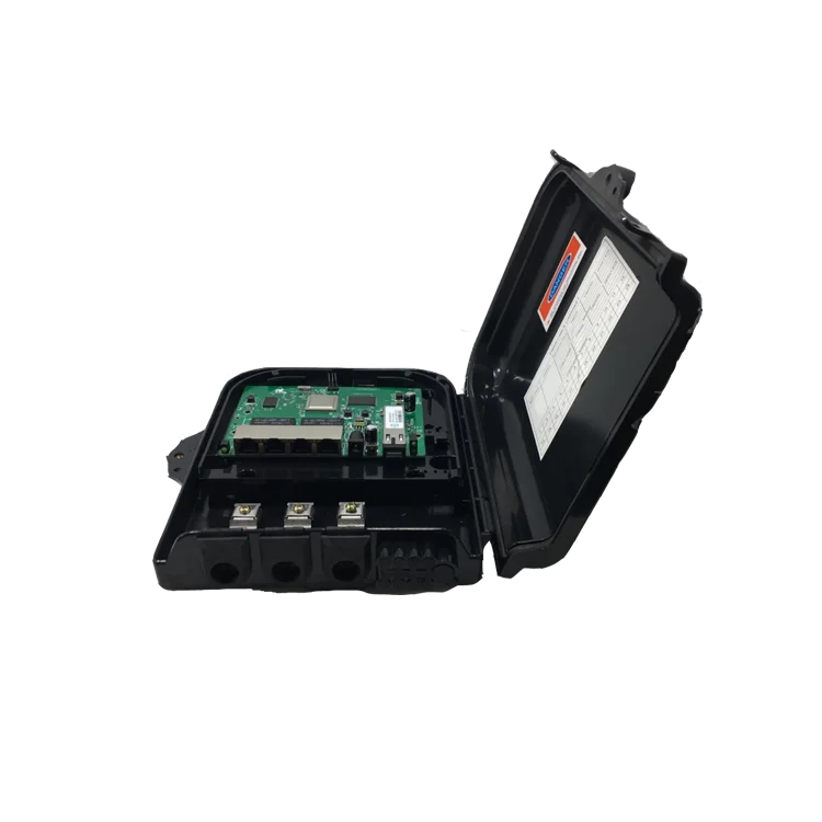 4 порта 1000 Мбит/с FTTB FTTH PoE reverso XPON ONT MDU 4GE Gigabit Reverse POE GPON ONU с наружным корпусом