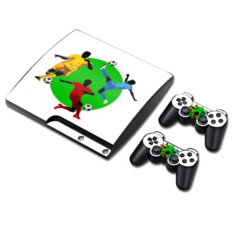 Factory Supplied Skin Sticker Cover For PS3 Slim Game Console