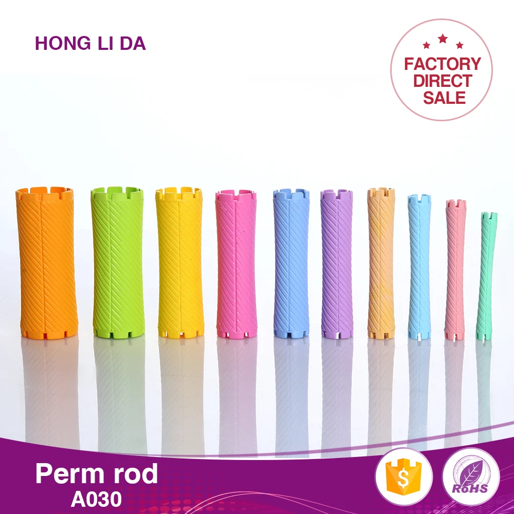 Supplier direct soft twist hair rollers perm rod