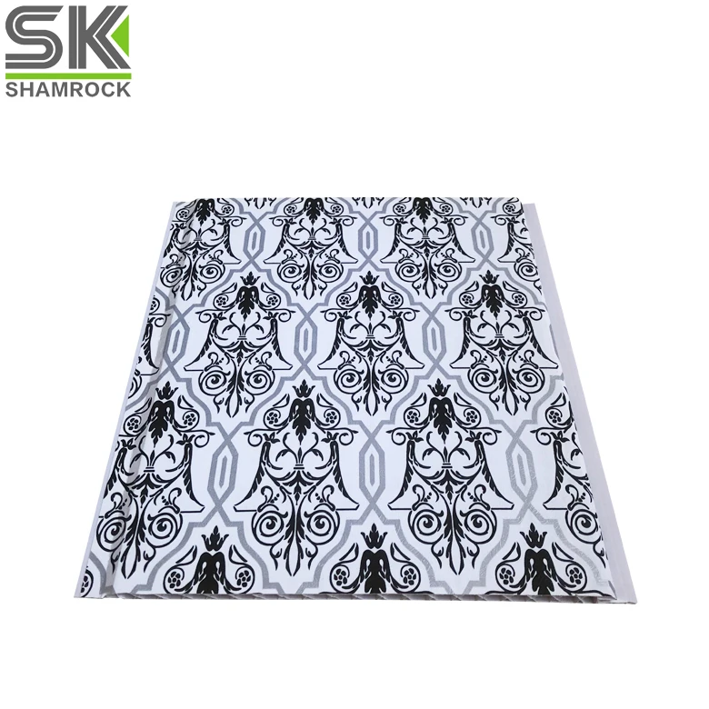 types of raw material resin fireproof cheap price plastic profile pvc sheet ceiling board wall panel in india