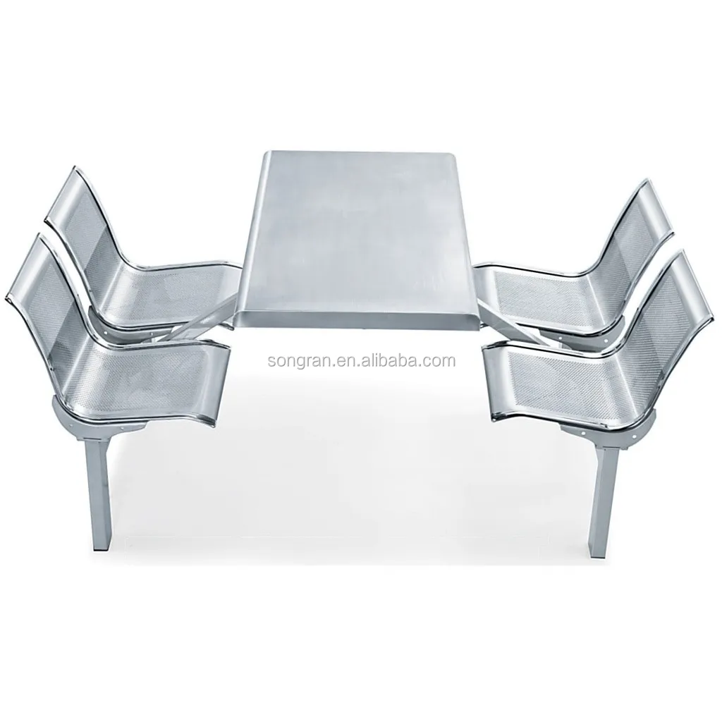 2021 school dining table stainless steel kitchen table chairs kids table and chair set