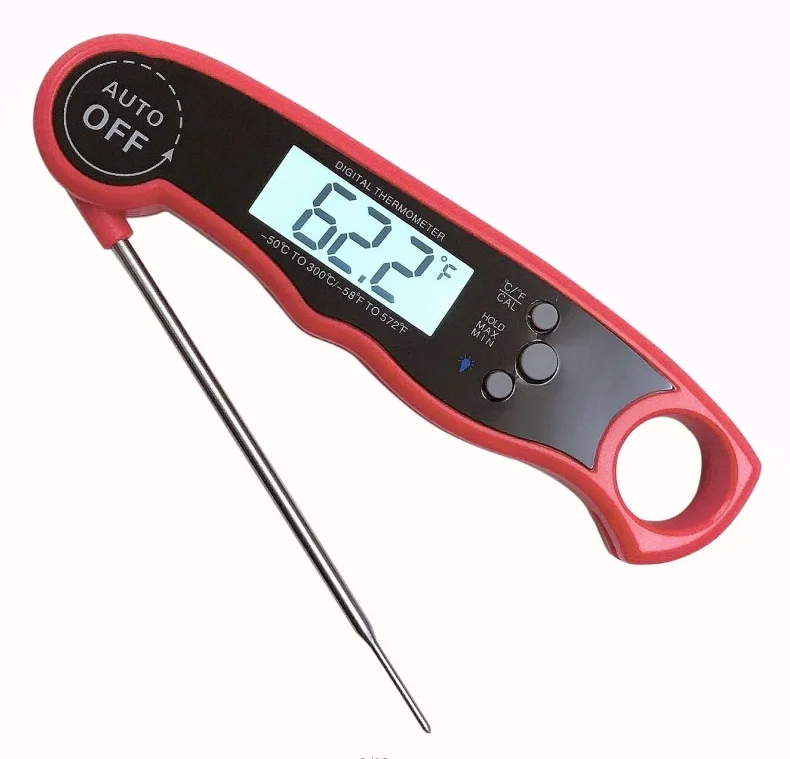 Super fast Digital folding probe Kitchen cooking meat thermometer