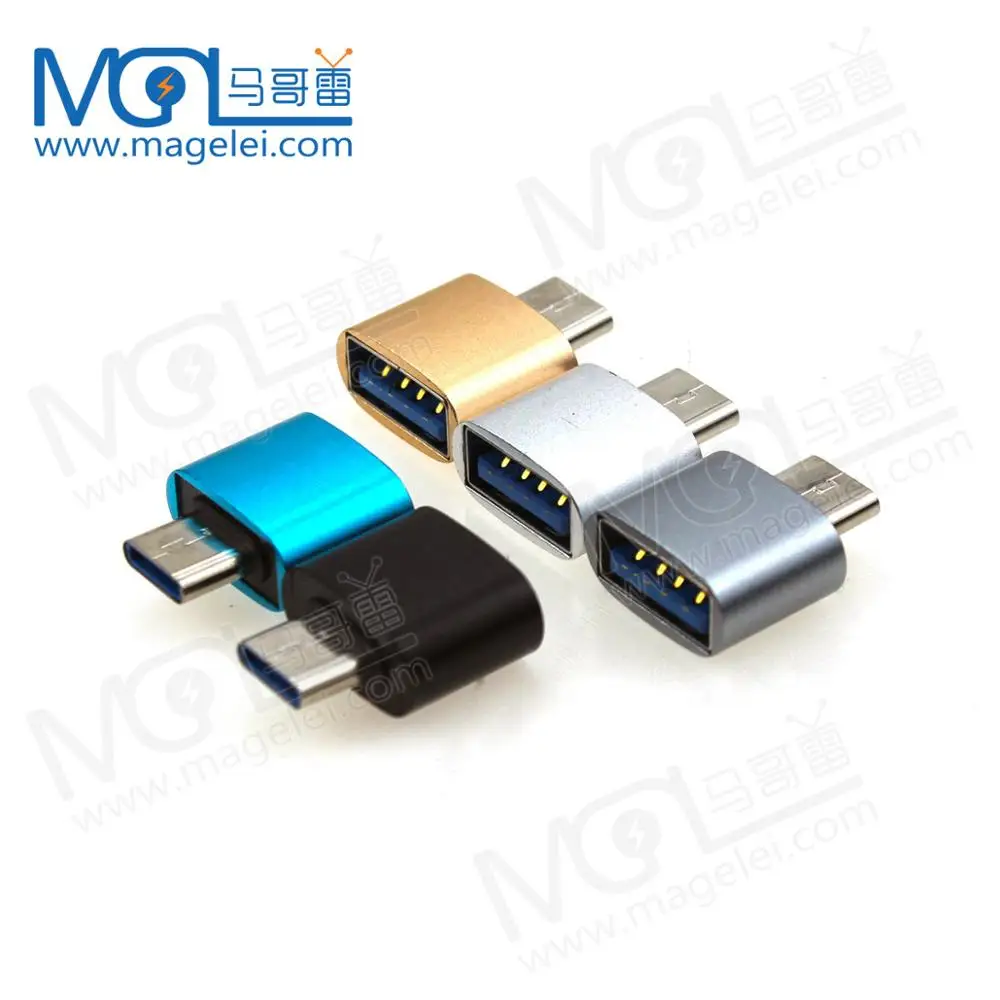 
Aluminum alloy type-c adapter Android mobile phone otg adapter usb to type-c metal adapter 