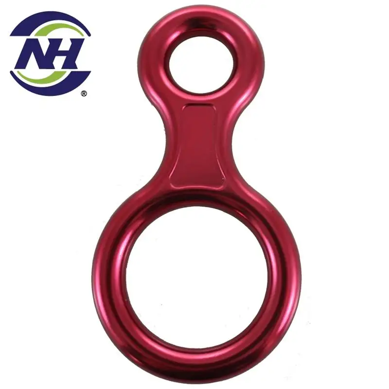 Aluminum Alloy rappelling descender figure 8