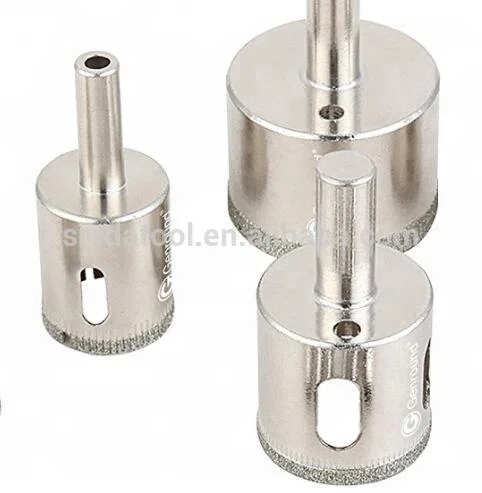 Diamond Core drill bit for glass