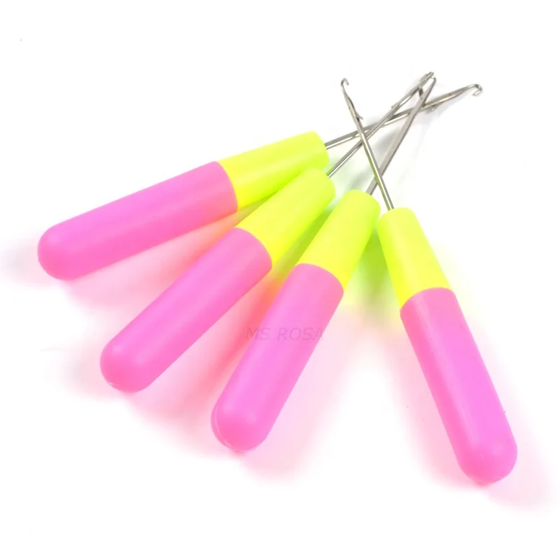 Wholesale Needle Thread Hook Crochet Hair Needle Crochet Hook For Braids hair extension Tools