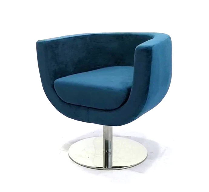 Wholesale high quality home furniture modern lounge chair / Tulip shape swivel chair Nay-200