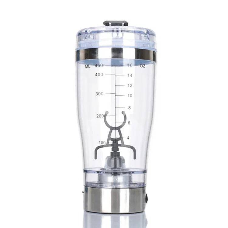 Stylish Stainless-Steel Electric Shaker Bottle Portable Vortex Mixer shaker