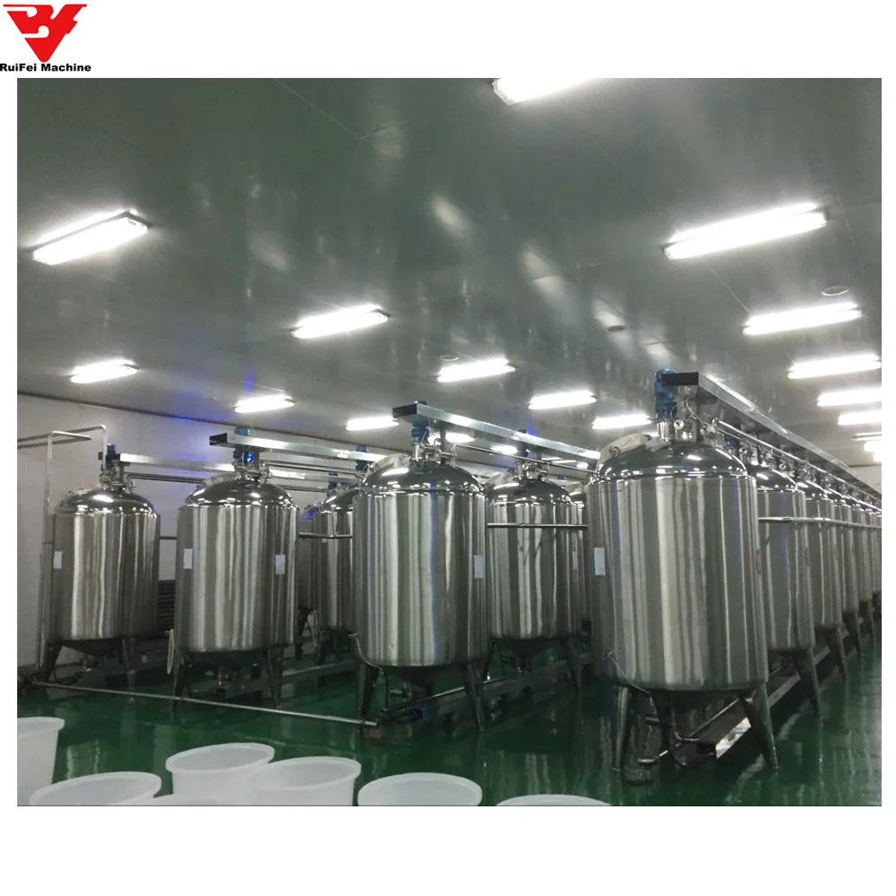 Промышленный резервуар для смешивания напитков из нержавеющей стали пищевого класса