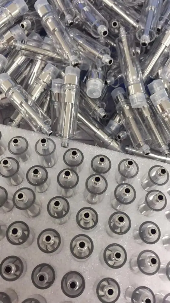 
G5 plastic tip ceramic coil lock in type cheap price factory supply .5 ml 1ml oil vape cartridge 