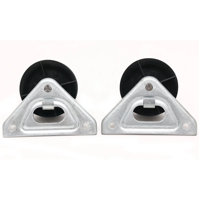 Custom plant price dy048 injection plastic pulley and steel bracket assembly made in Dymolding