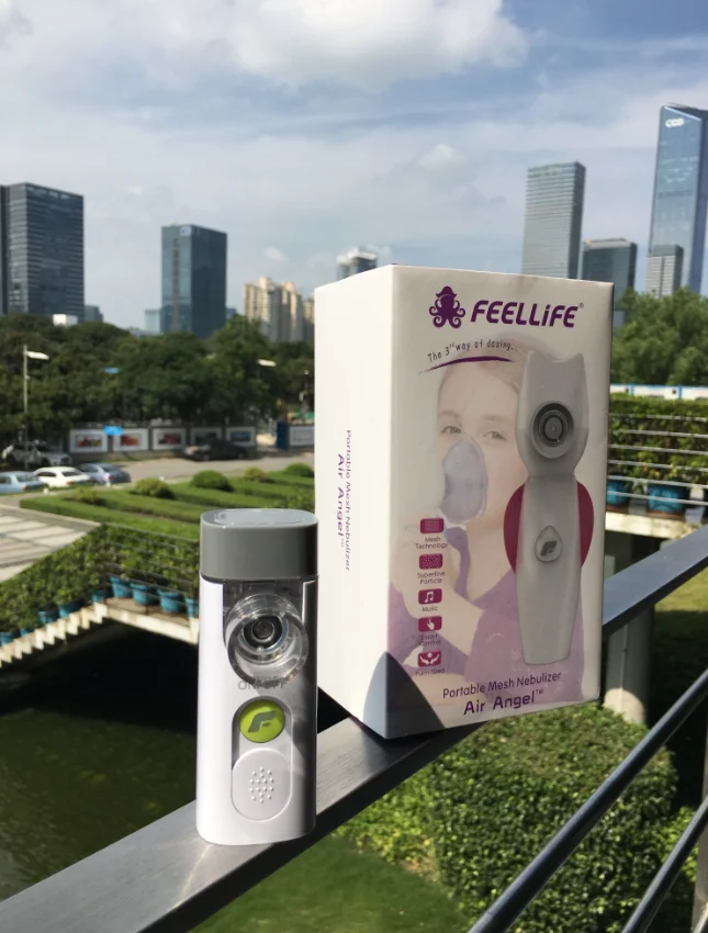 customizer high quality ultrasonic inhaler nebulizer manufacture customize good quality mini Inhaler Feellife nebulizer machine