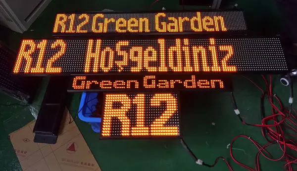 display led module bus led display screens Programmable Led Sign for bus