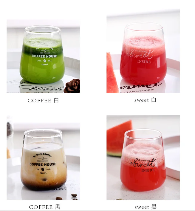 300ml Juice cup glasses drinking tumbler glass water glass cup
