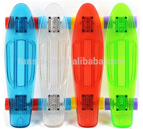 led light wheels skateboard electric skateboard wholesale skateboards