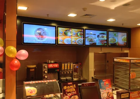 21.5 inch full hd color video wall-mount LCD advertising screen display TV digital signage