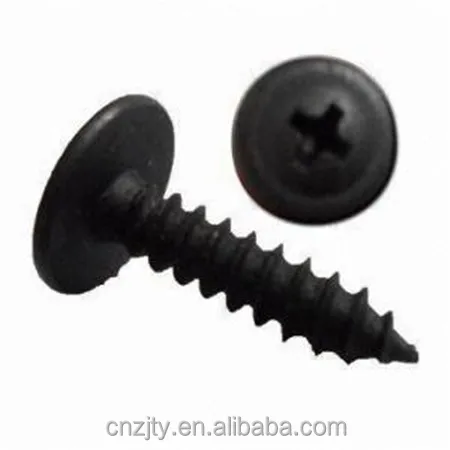 Black phosphorus drywall screws, wafer phillips head screws