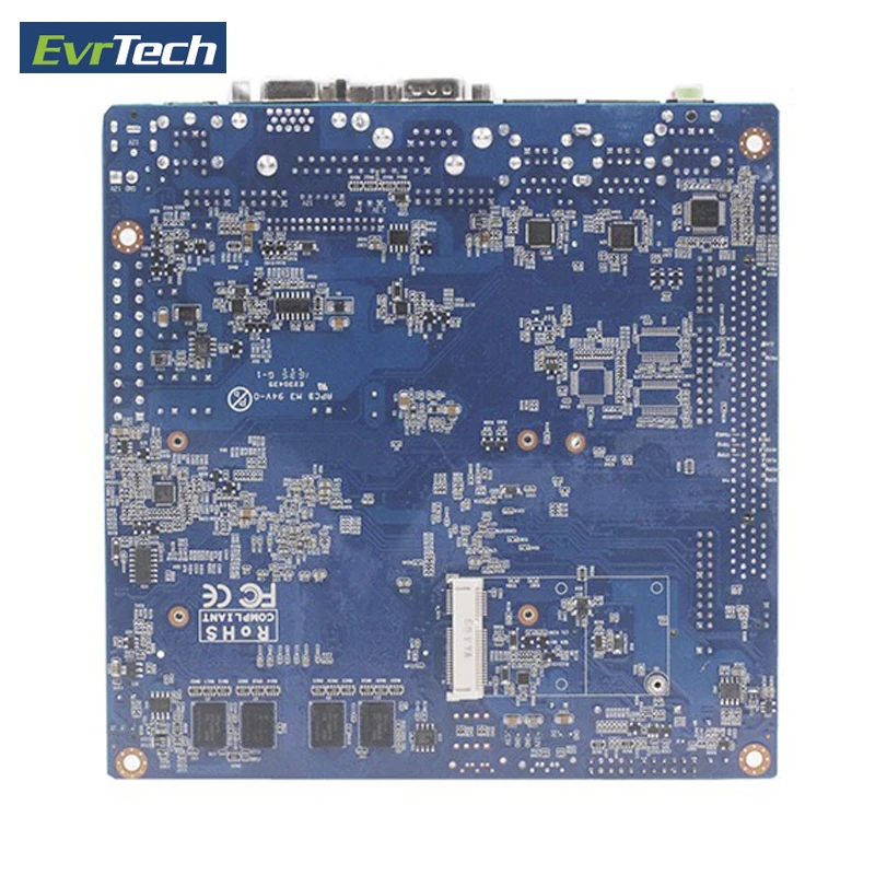 Dual Lan fanless Embedded industrial mini itx motherBoard  with Intel Atom D2550 processor and onboard 2GB RAM