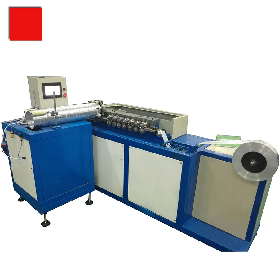 Нержавеющий алюминиевый изготовительная машина гибких труб для дымохода камин вентиляционные трубы формируя в кухонная вытяжка