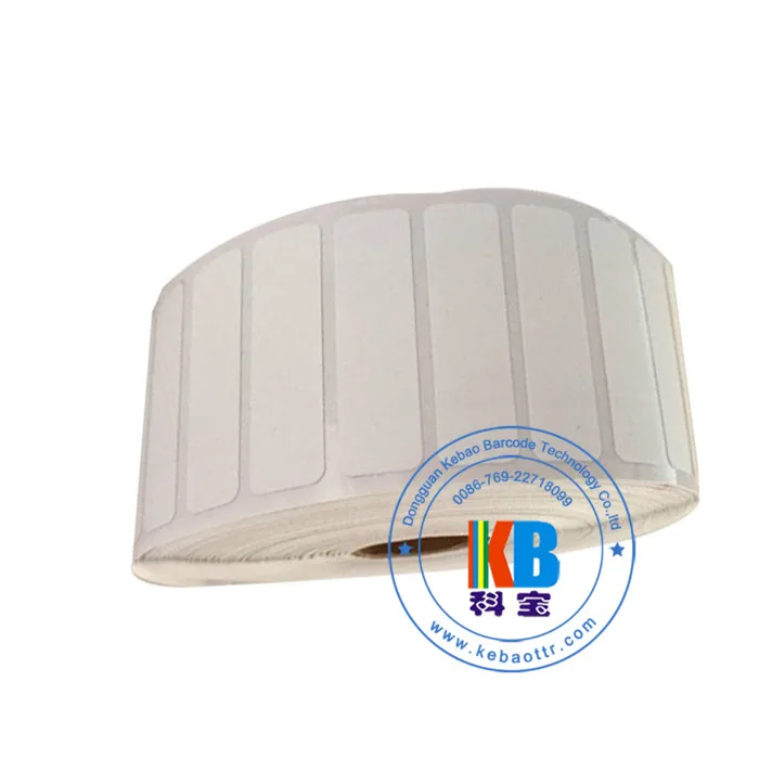 QR barcode Tag Printing Heat seal care label white iron on clothing name tag