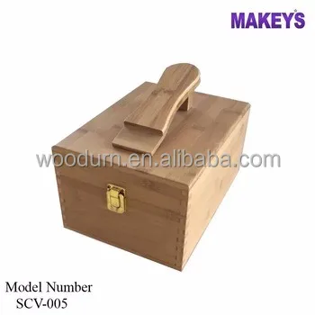 Wooden Shoe Packaging Box Shoe Care Valet