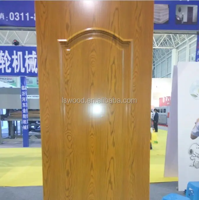 
HDF moulded Door Skin laminated Wood Veneer/Melamine 