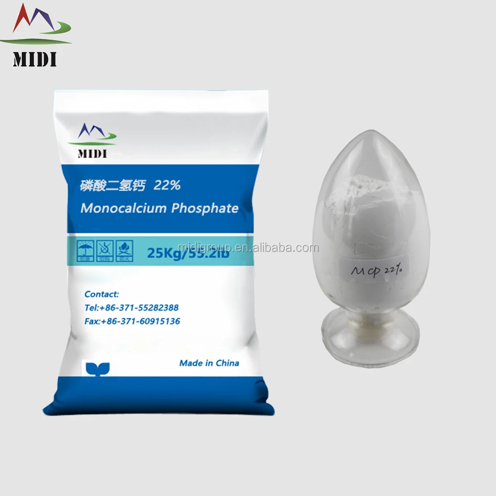 
Manufacturers Monocalcium Phosphate 22% Feed Grade 