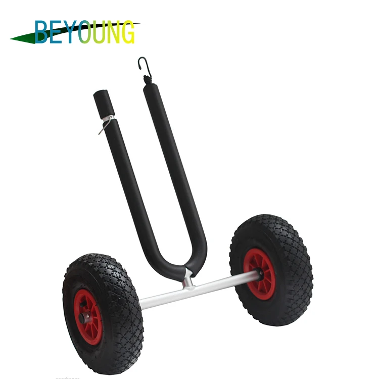 Каяка для рыбной ловли стабилизатор стоячего доска для серфинга с Веслом SUP тележка