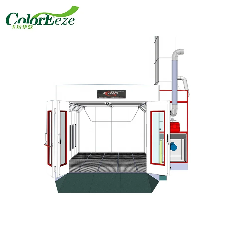 Best Quality Spray Booth Car Painting Booth Backing Oven (1600469579687)