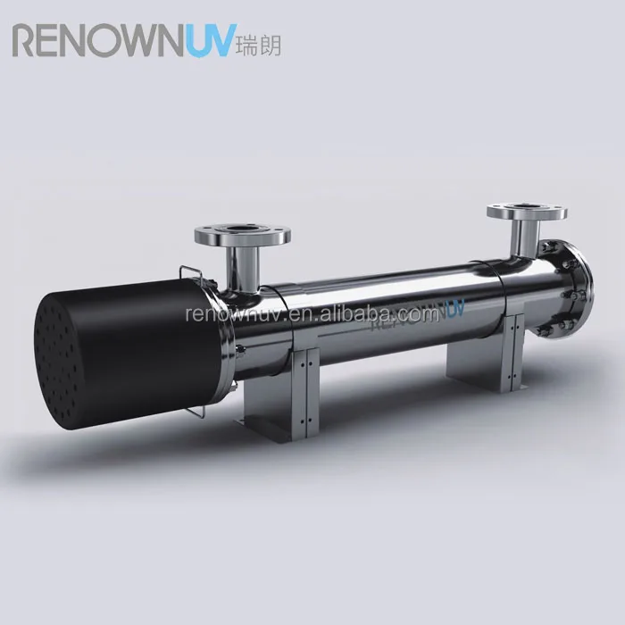 High quality UV water sterilizer system with automatic cleaning system