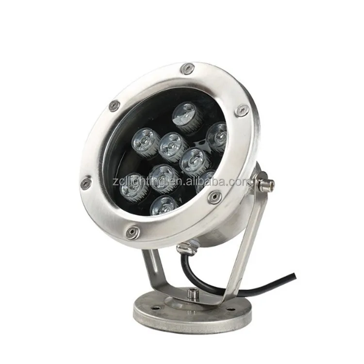 
outdoor decorative swimming pool high power led underwater light 110v 