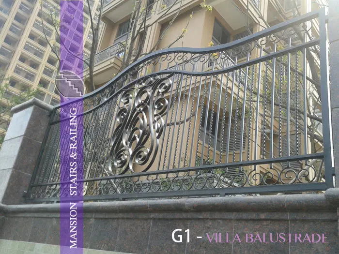 
Exterior Used Cheap Wrought Iron Fence Panels for sale 