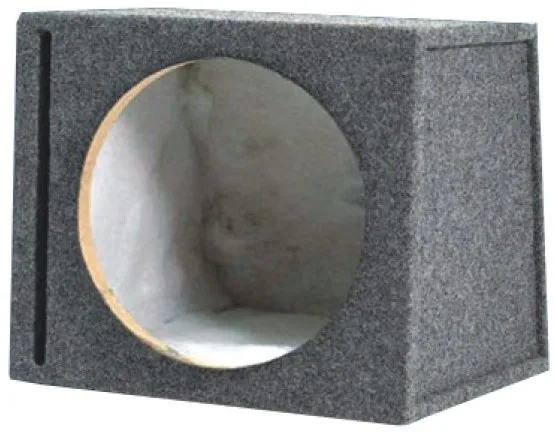 MDF Construction 10 Inch /12 Inch Speaker Box Bass Enclosure  Empty Subwoofer Enclosure for Car Truck SUV