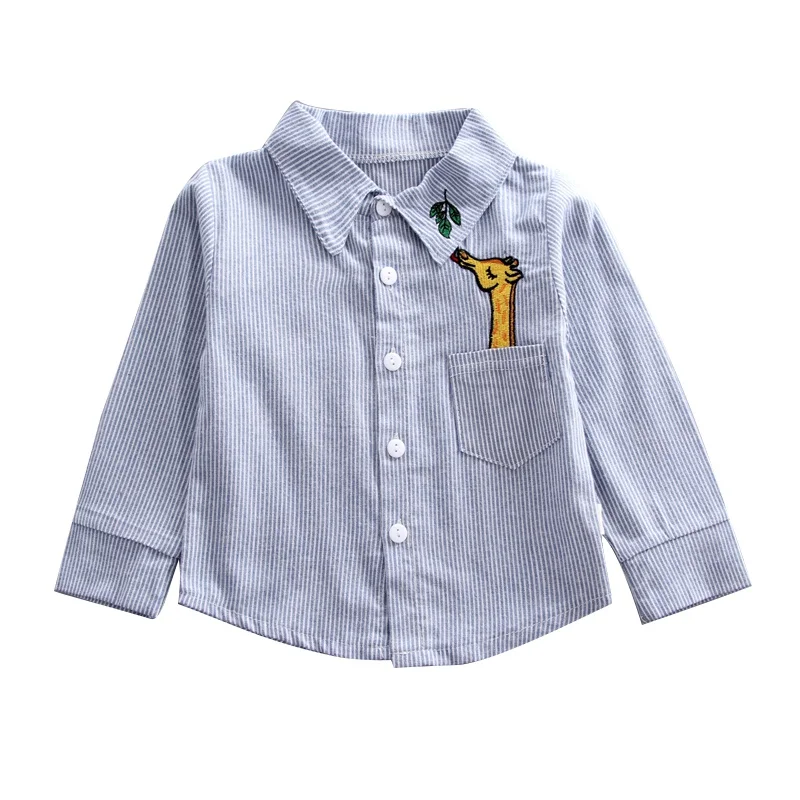 
Autumn Baby Boy Gentlemen Long Sleeve Striped Soft Cotton Shirt Tops+Long Pants Trousers Toddler Outfits Baby Boy Clothing 