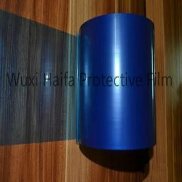 Blue flm for aluminum profile surface protection