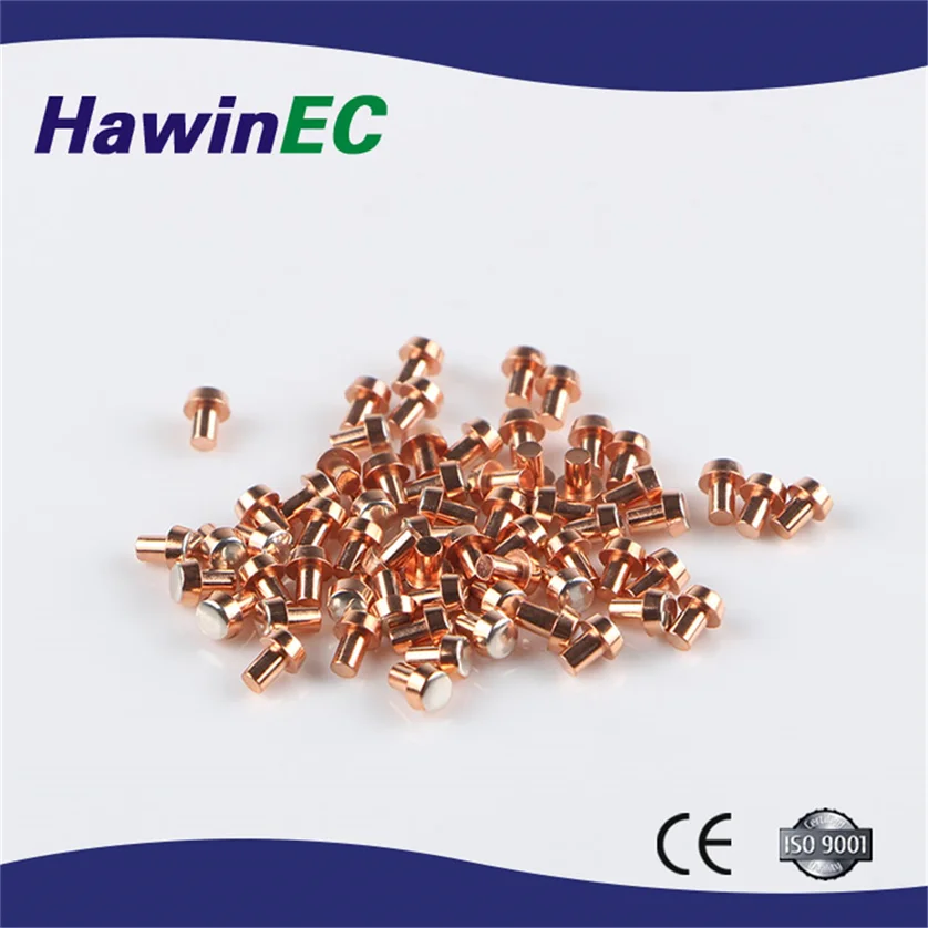 Economic Reliable silver tungsten contact rivets