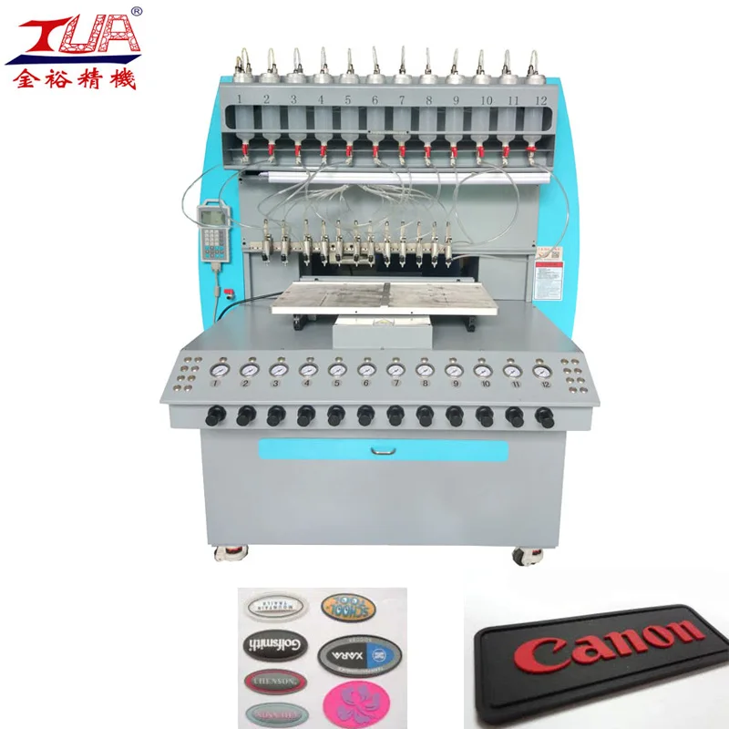 ПВХ резиновая этикетка делая машина, диспенсер