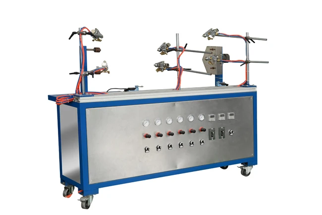 
automatic spray coating painting machine for plastic metal glass parts 