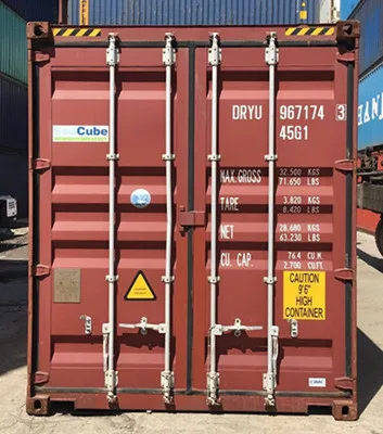 New and used standard 20 feet 40 feet shipping containers