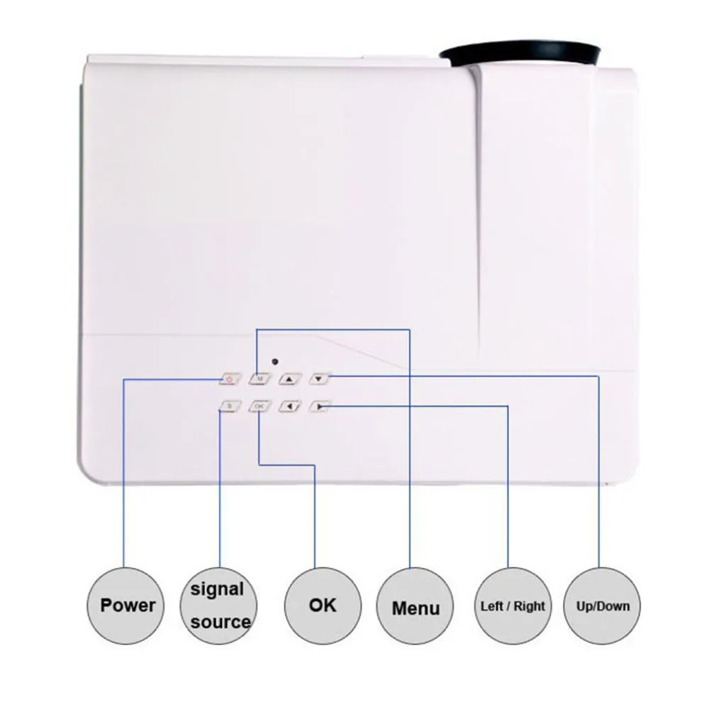 Best Selling Smart 3000Lumens 1080p Multimedia Miracast Airplay TV LCD LED Android Proyector