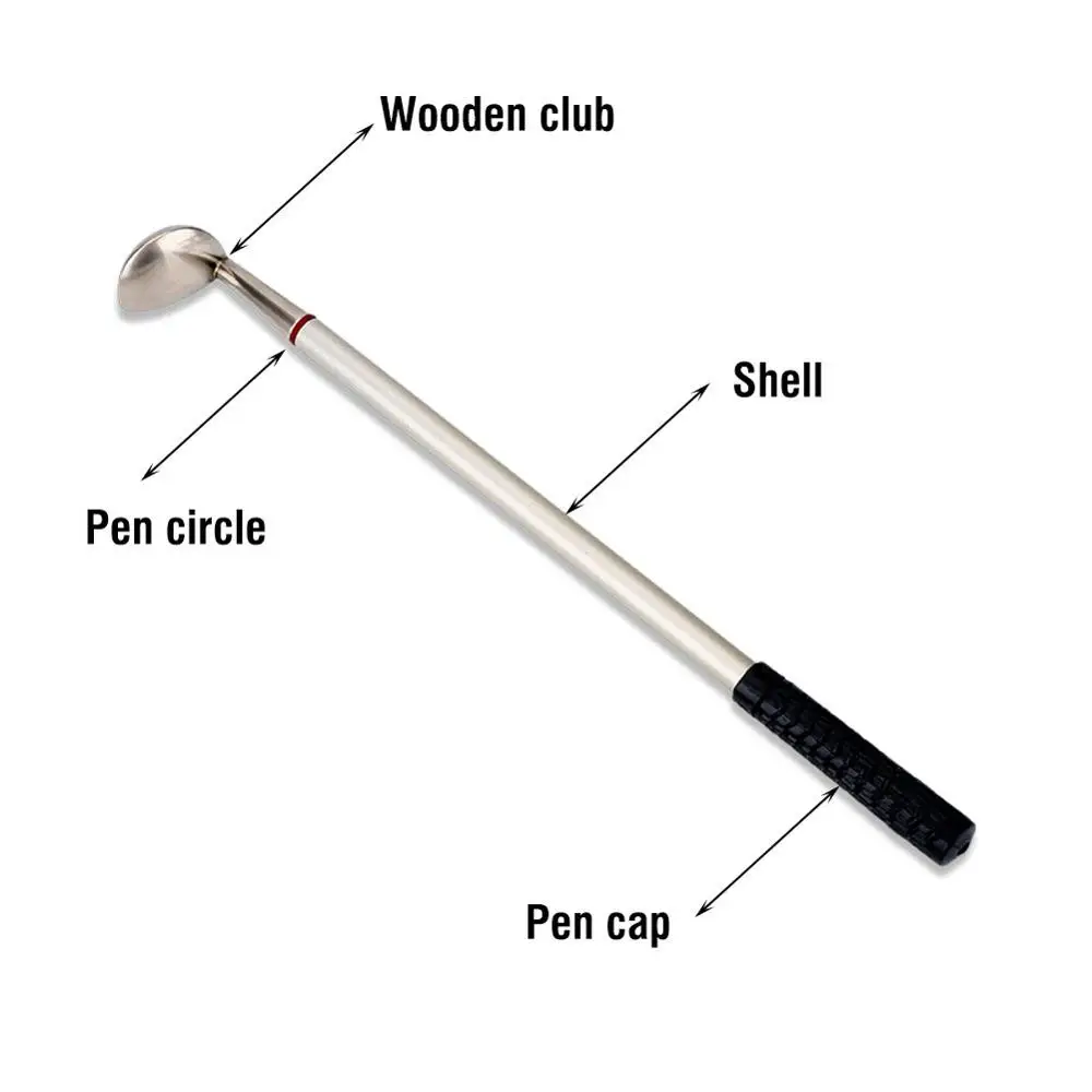 Golf Gift Set,Desktop GOLF PEN Set Including Putting Green, 3 Golf Club Pens & Balls