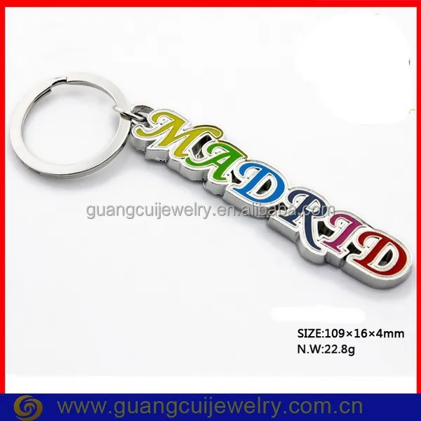 Fashion metal brighton London uk best selling key chain keychain