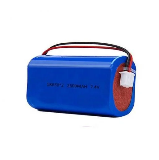 7.4V 2600mAh Li ion Rechargeable Battery Pack 2S1P ICR18650 Custom Cylindrical A Grade Smart 16850 OEM Batteries