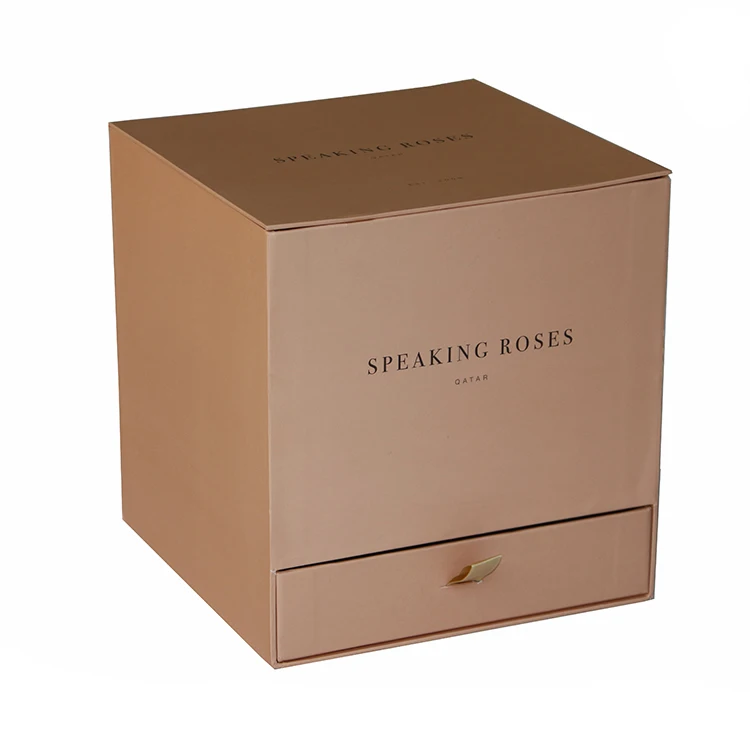 Картонное роскошное большое портативное прямоугольное мыло «Я люблю тебя» на День святого Валентина специальные консервированные розы цветок подарочная упаковочная коробка с ящиком