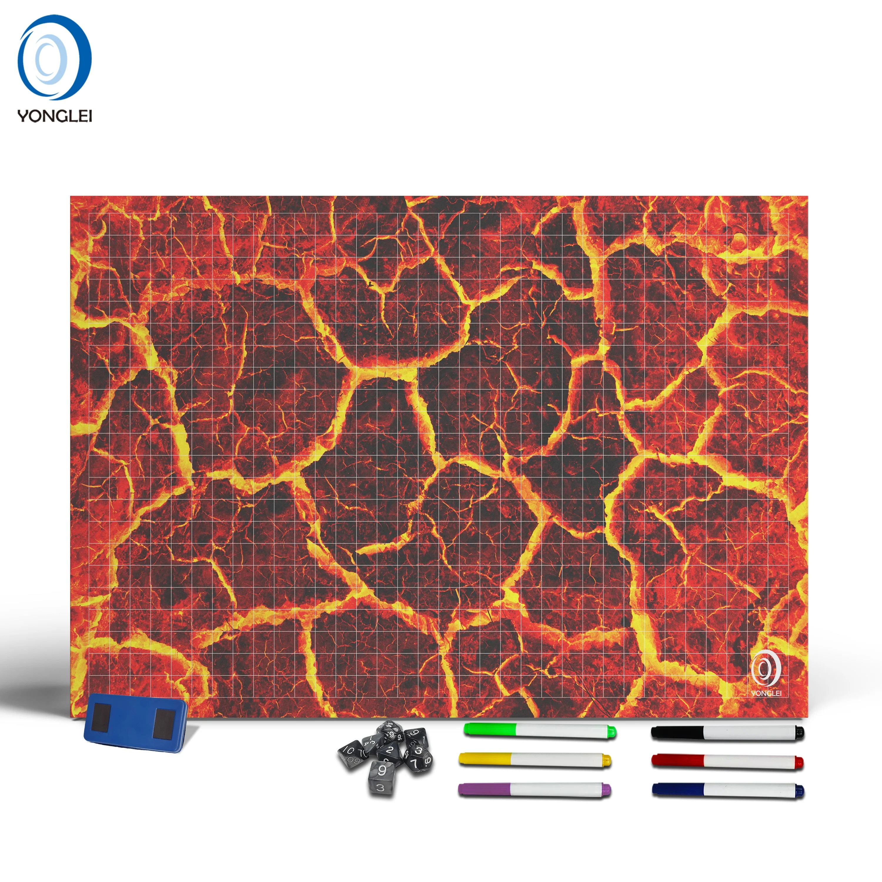 2.4-1A2 Reusable dry erase wargame mat