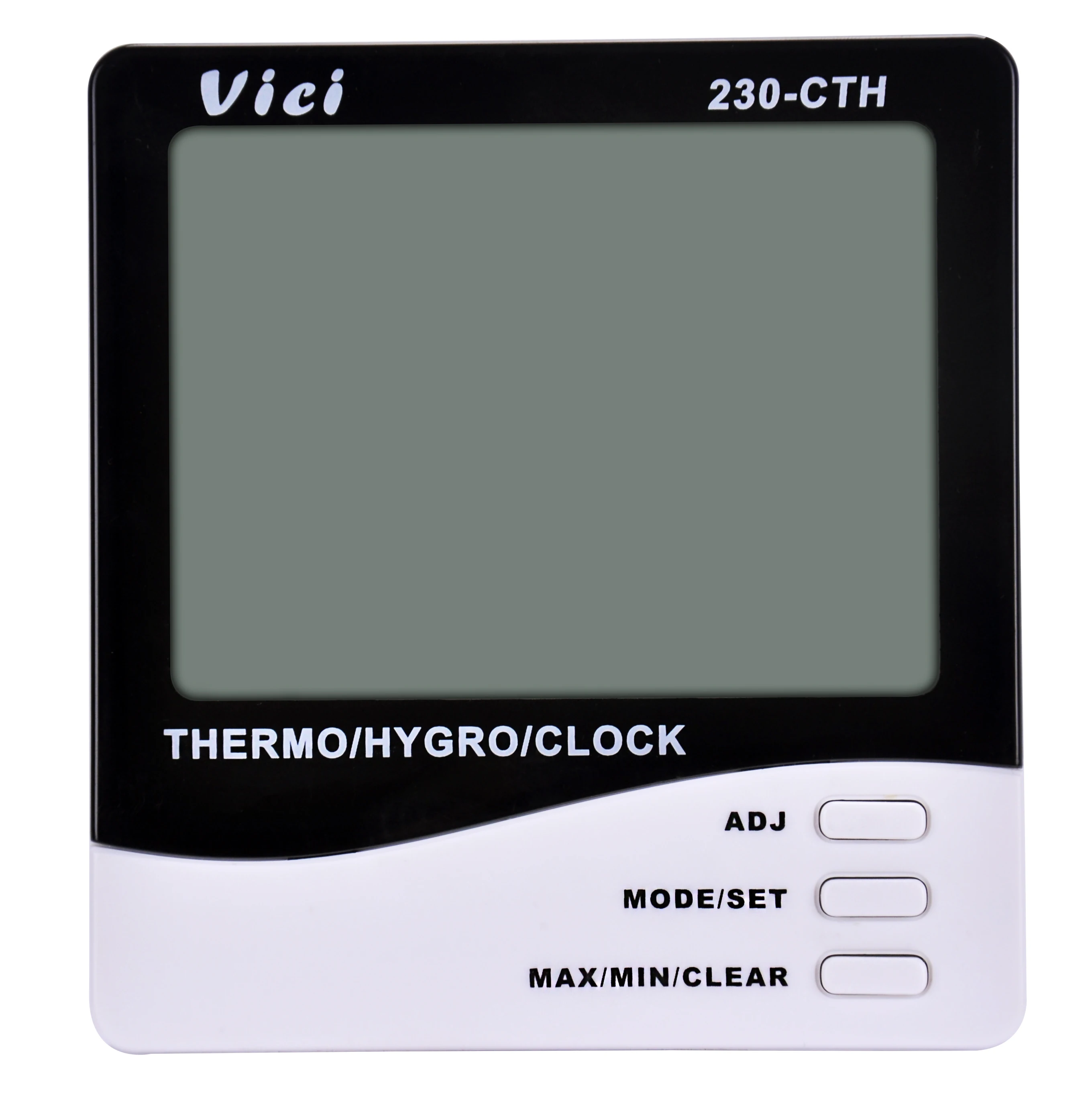 230-CTH CE approved intelligent Indoor Digital C/F Room Thermometer Hygrometer Temperature with clock calendar alarm