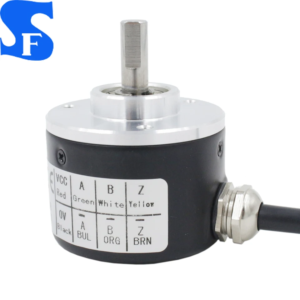 omron TRD alternative rotary encoder 38mm diameter with 6mm shaft