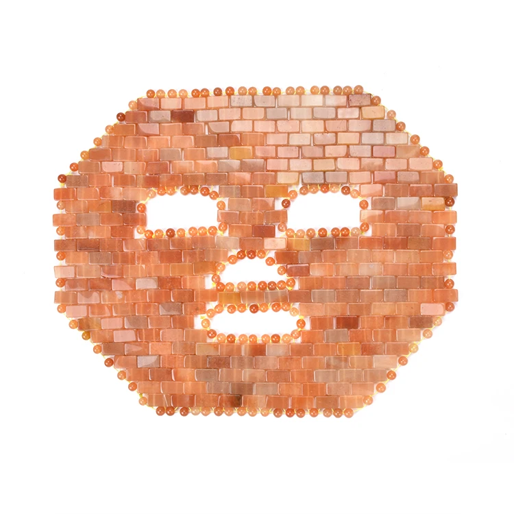 Luxury gold jade sleep beauty mask for skin care